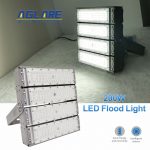 How bright is a 200 watt LED flood light?